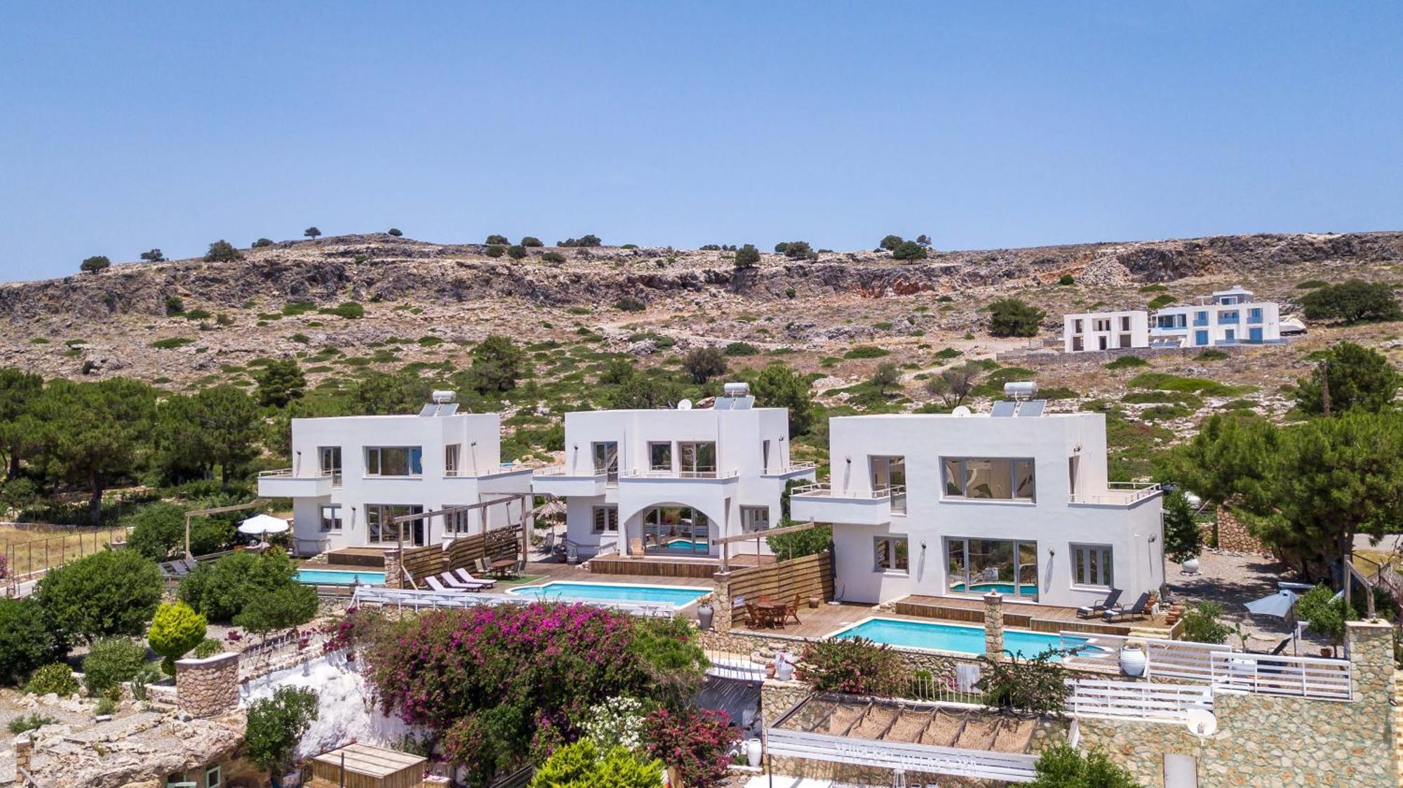Spilia Bay Villas Pefki Exteriör bild